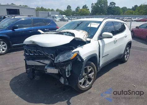 2021 Jeep Compass Limited Fwd из США, поврежденный, VIN 3C4NJCCBXMT528185